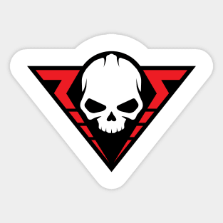 RED SHADOWS LOGO Sticker